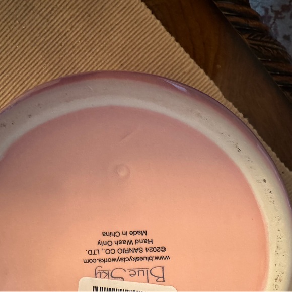 Blue sky hello kitty large canister with polka dots - Picture 2 of 3